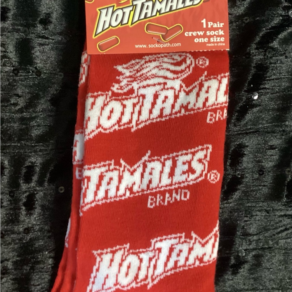 Hot Tamales Casual Crew Socks 7-12